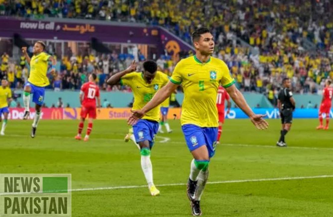 Read more about the article Brazil beats Swiss, enters World Cup last 16