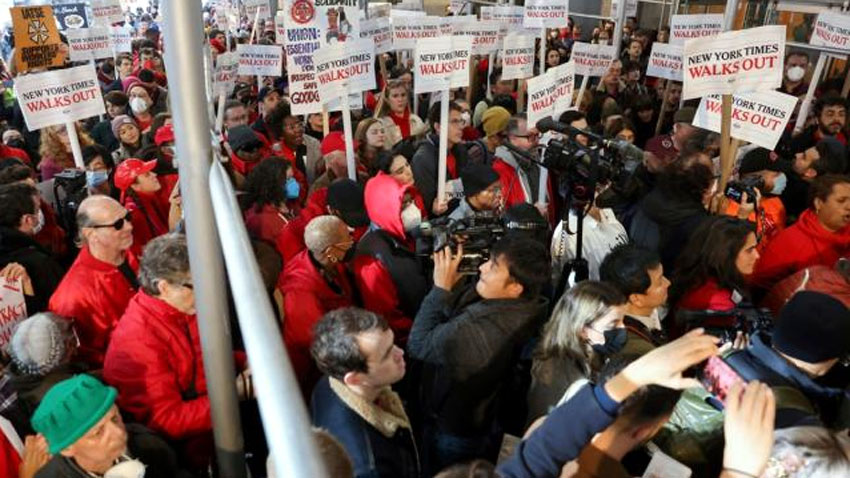 Read more about the article NYT workers go on strike