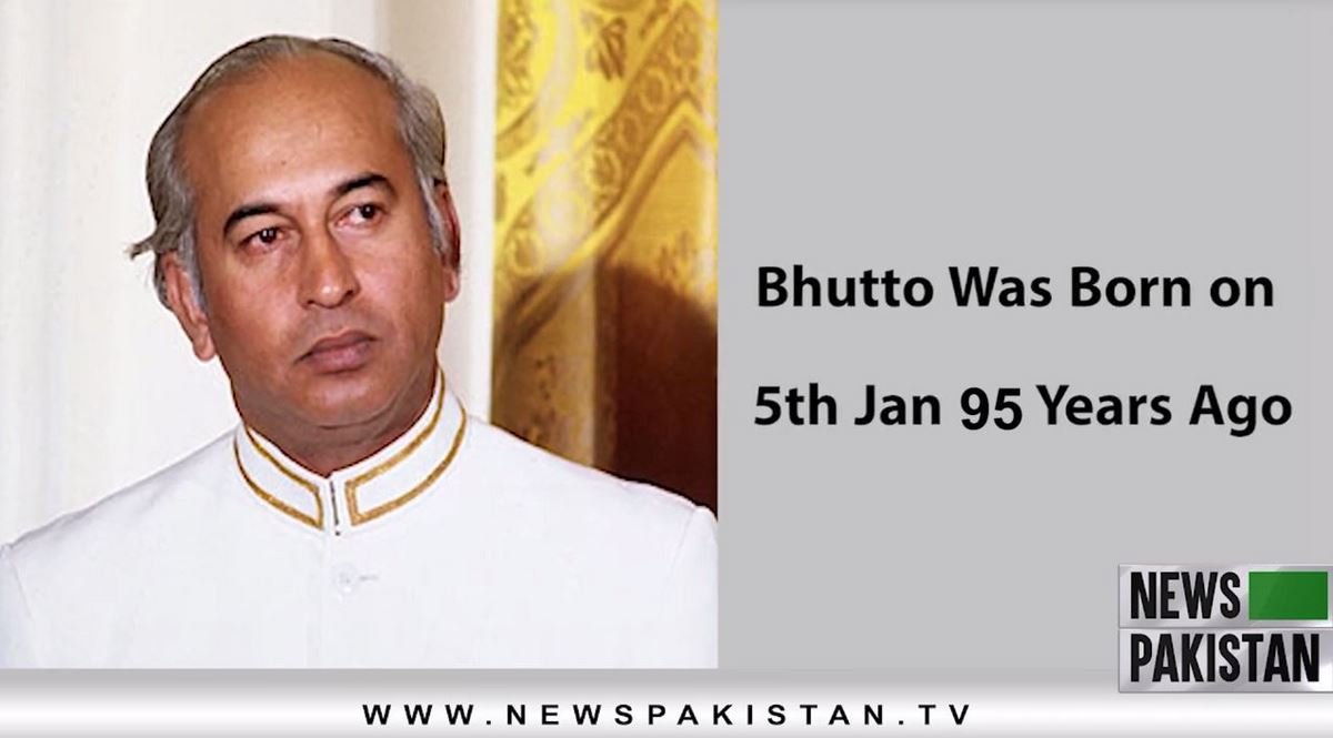 Read more about the article Z A Bhutto was born on 5th Jan 95 years ago