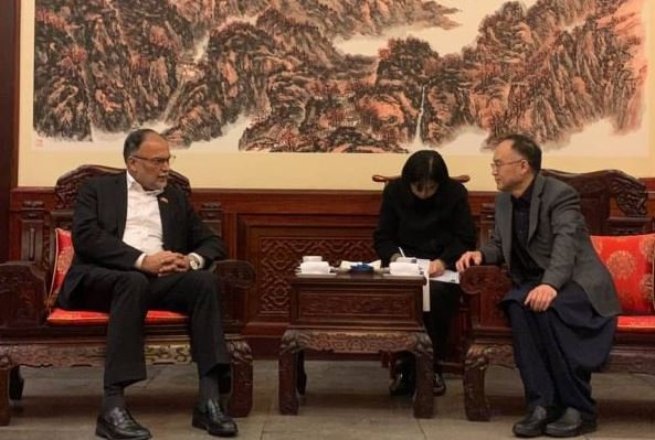 Read more about the article Chinese AFM calls on Ahsan Iqbal