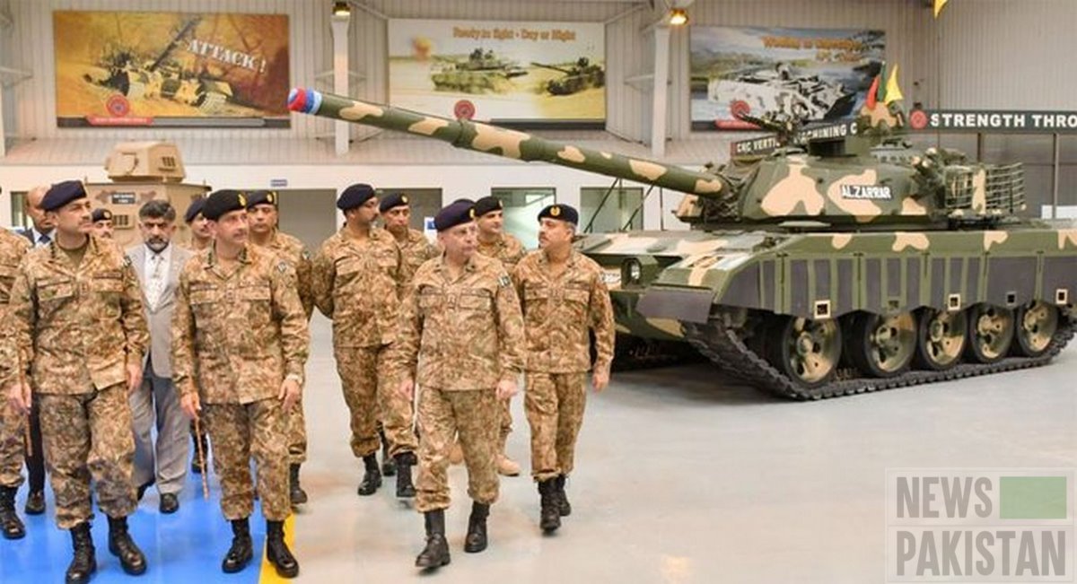 You are currently viewing COAS visits Heavy Industries Taxila