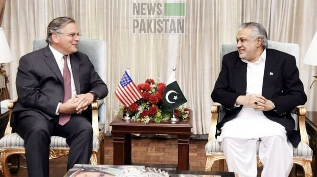 Read more about the article Dar, Blome discuss matters of mutual interest