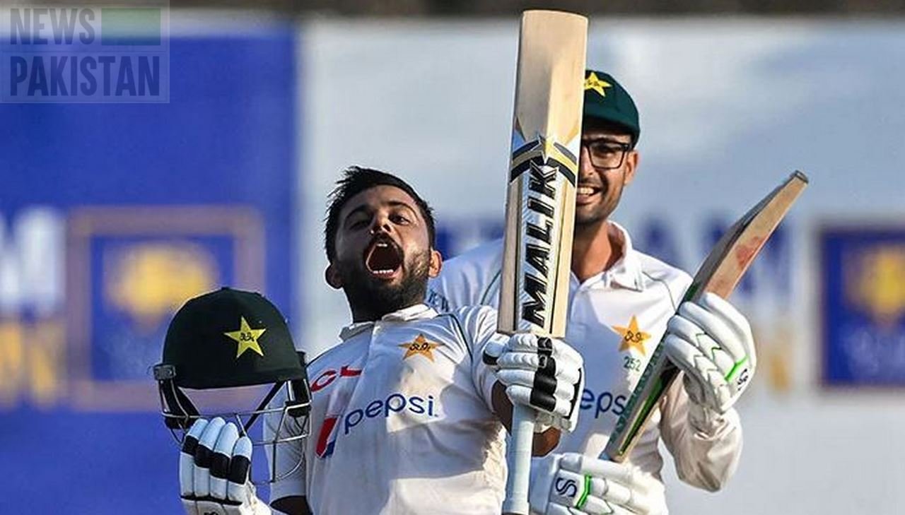 You are currently viewing Cricket: Shakeel’s 200 puts Pakistan on top in S. Lanka Test