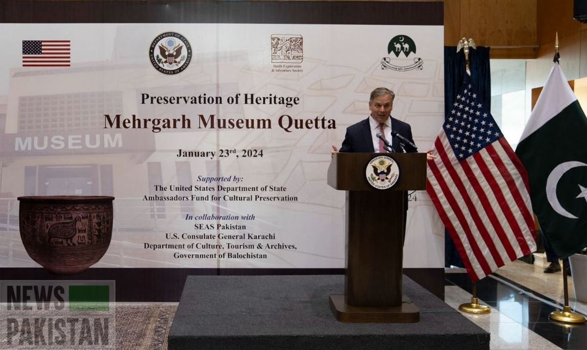 Read more about the article US Pledges $320K to Balochistan’s Mehrgarh Museum 