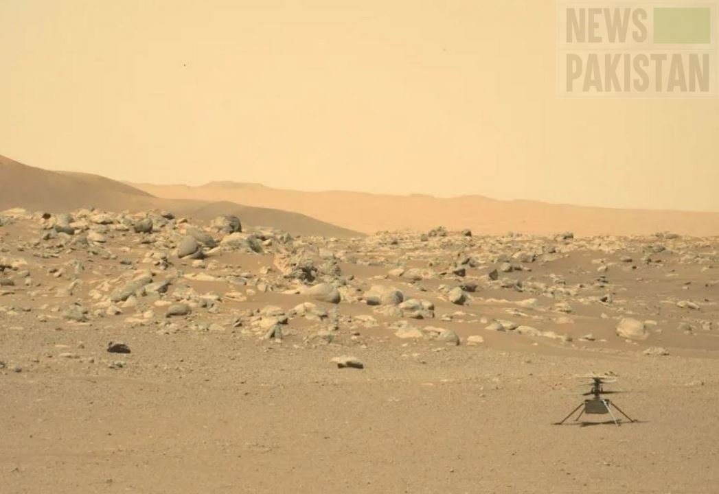 Read more about the article NASA regains contact with mini-helicopter on Mars