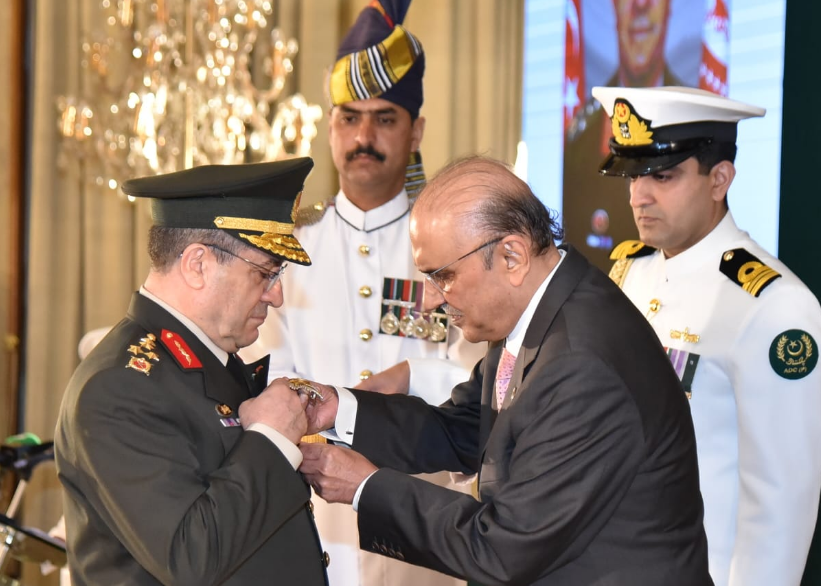 You are currently viewing Nishan-e-Imtiaz (M) conferred upon Turkish Commander