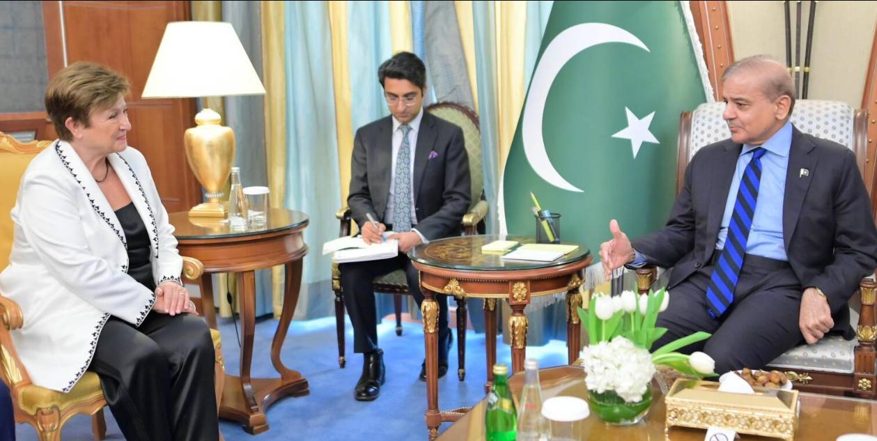 PM tells IMF Chief govt committed to revive economy