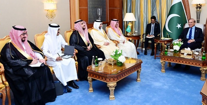 PM discusses business prospects in Pakistan with Saudi ministers