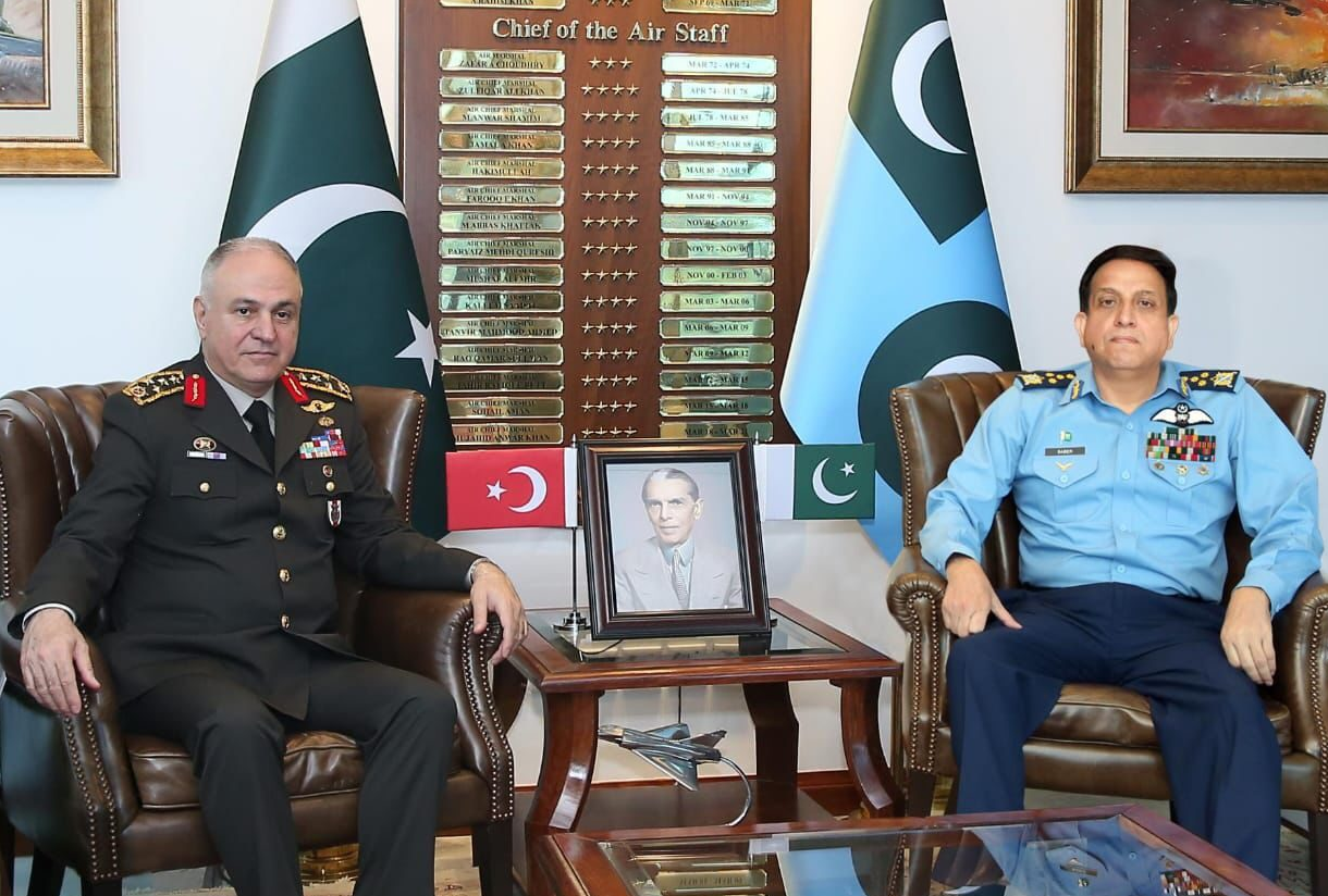 Turkish Chief of General Staff calls on PAF Chief