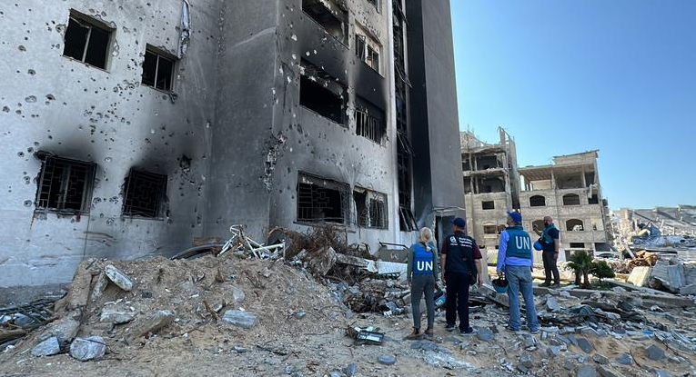 Gaza: UN demining experts on Israel-fired unexploded bombs