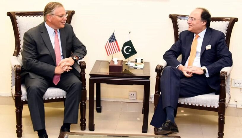 Read more about the article US Envoy Blome meets Fin Min Aurangzeb