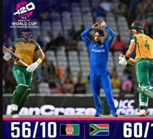 Read more about the article Cricket, ICC T20I, WC 2024: Afghanistan beats Australia