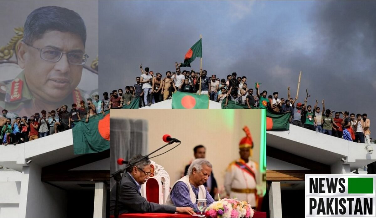 You are currently viewing Chief of Bangladesh Army to stand with Yunus