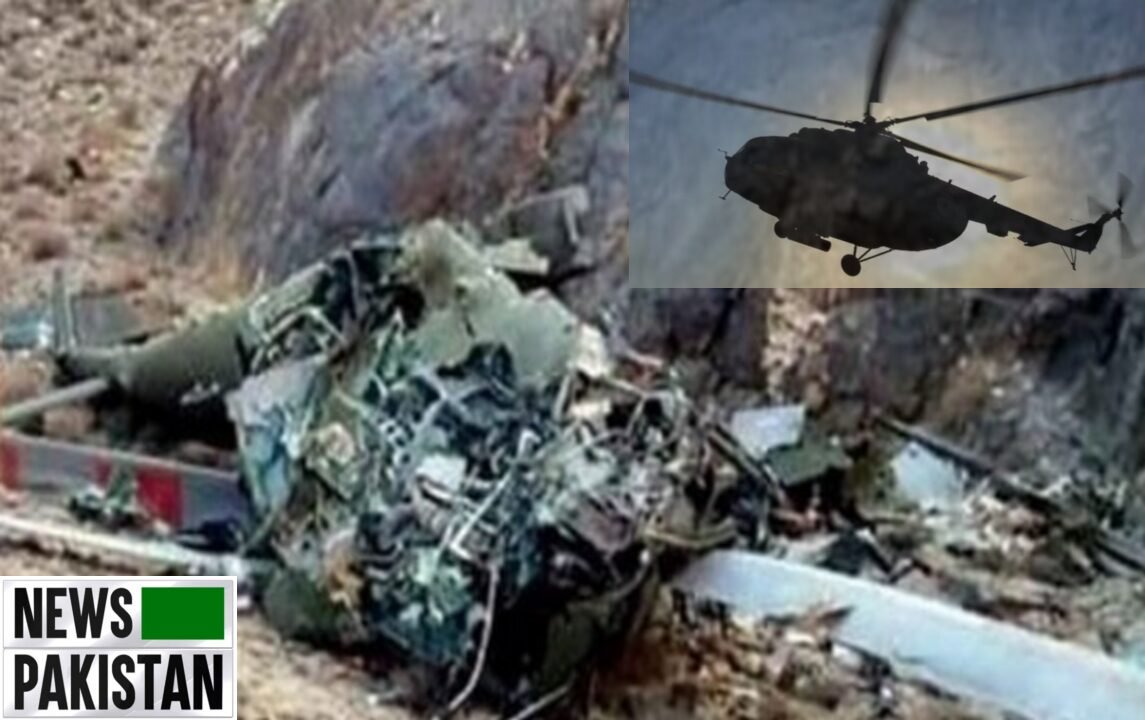 Read more about the article Russian MI-8 chopper crashes in N. Waziristan