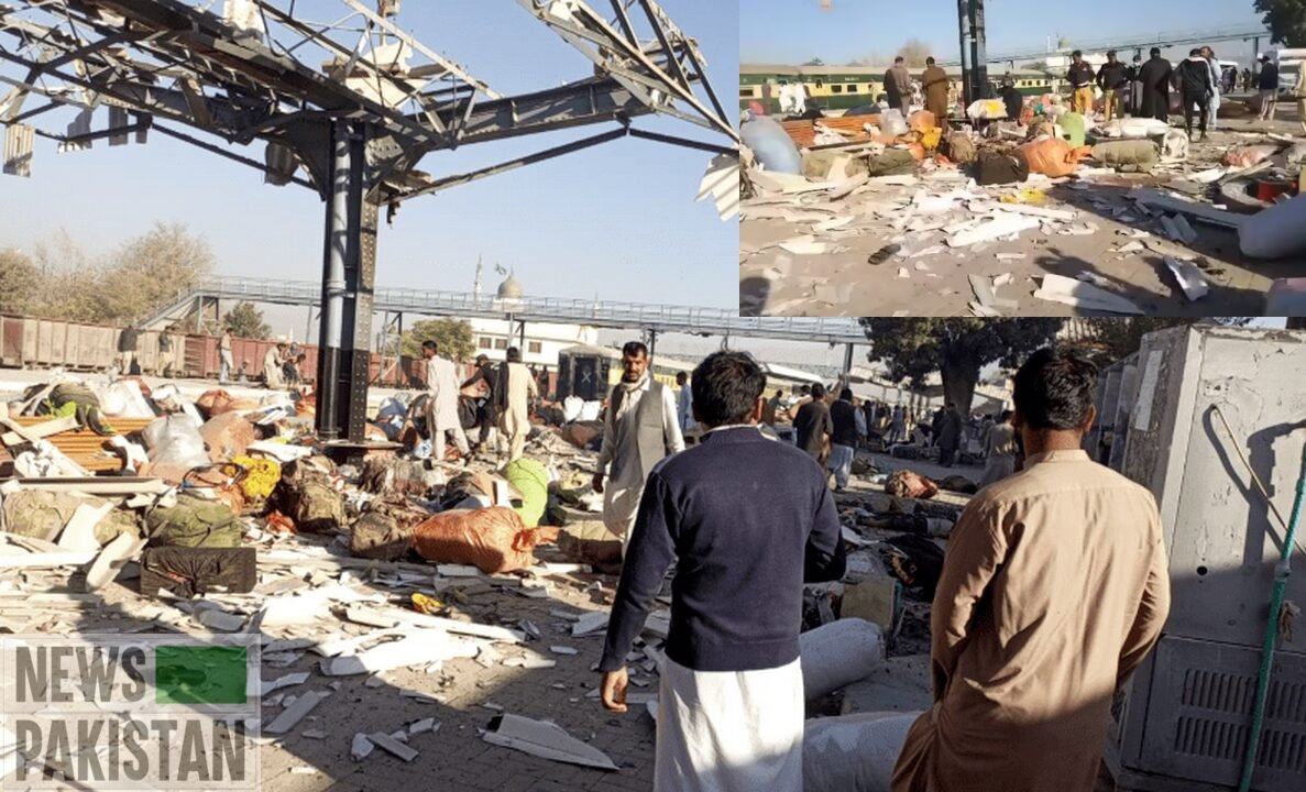 Read more about the article 27 dead, 61 injured in suicide bombing at Quetta Railway Station, BLA claims responsibility