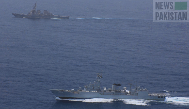 Pak-US navies’ joint drills at N. Indian Ocean