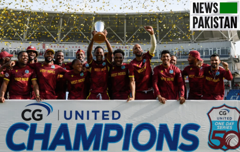 Cricket, 3rd ODI: WI crush Pk by 202 runs to win the series