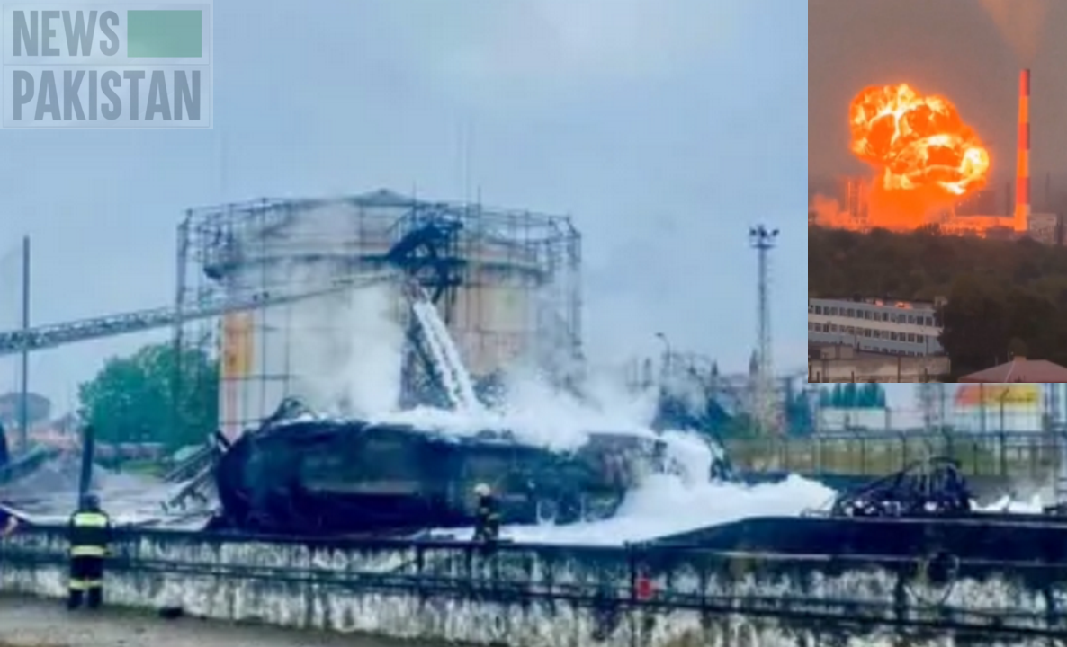 Ukraine’s Drone Attack On Russian Oil Depot