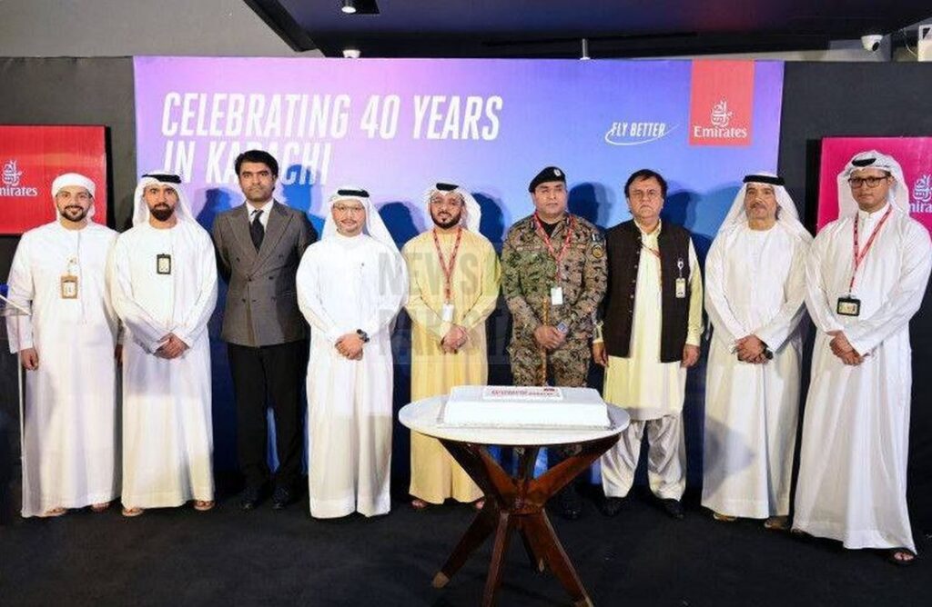 Emirates serves Karachi since 2015