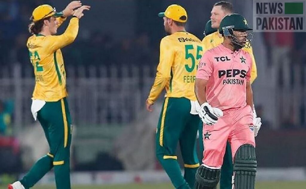 Cricket team of South Africa beats Pakistan
