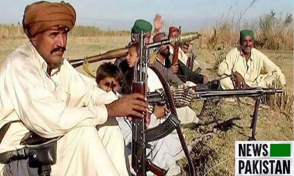 Dacoits surrender their weapons 