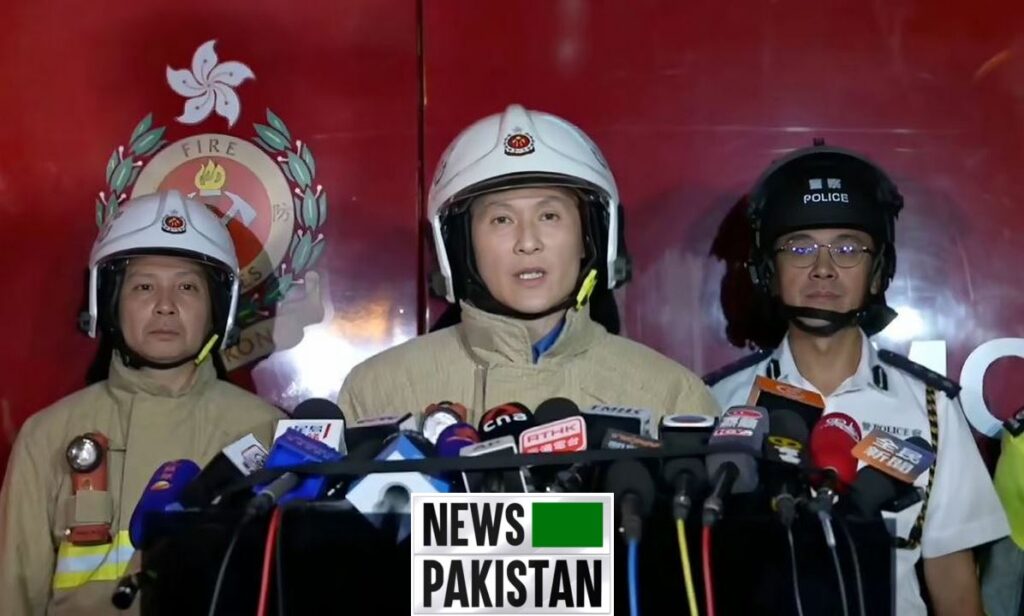 Massive Blaze engulfs Hong Kong high rises