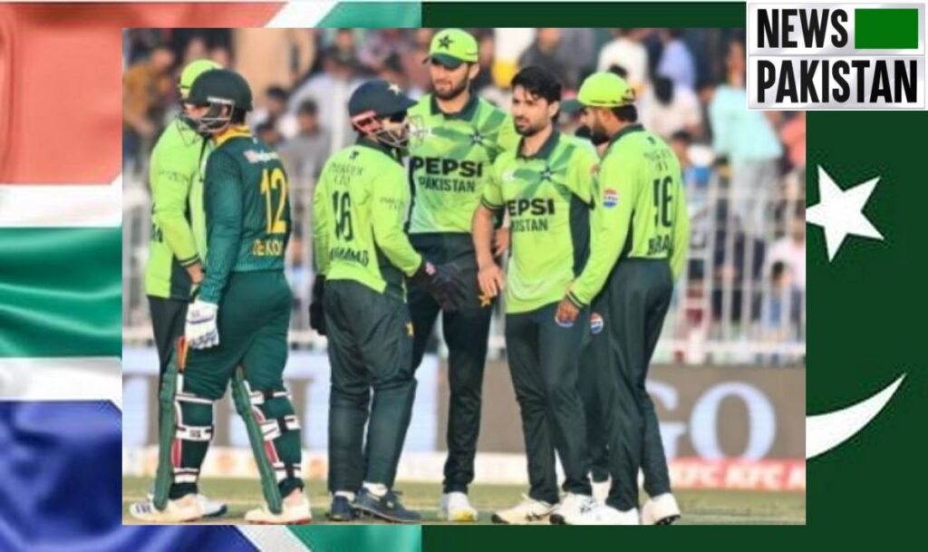 Cricket team of Pakistan beats Cricket tea, of South Africa