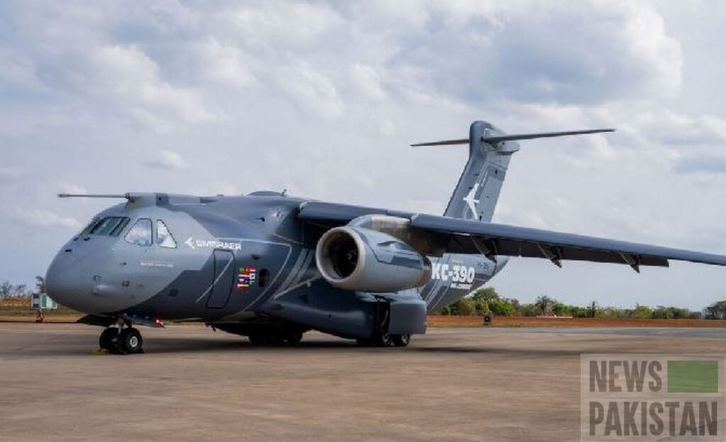 Embraer lineup at Dubai Air Show