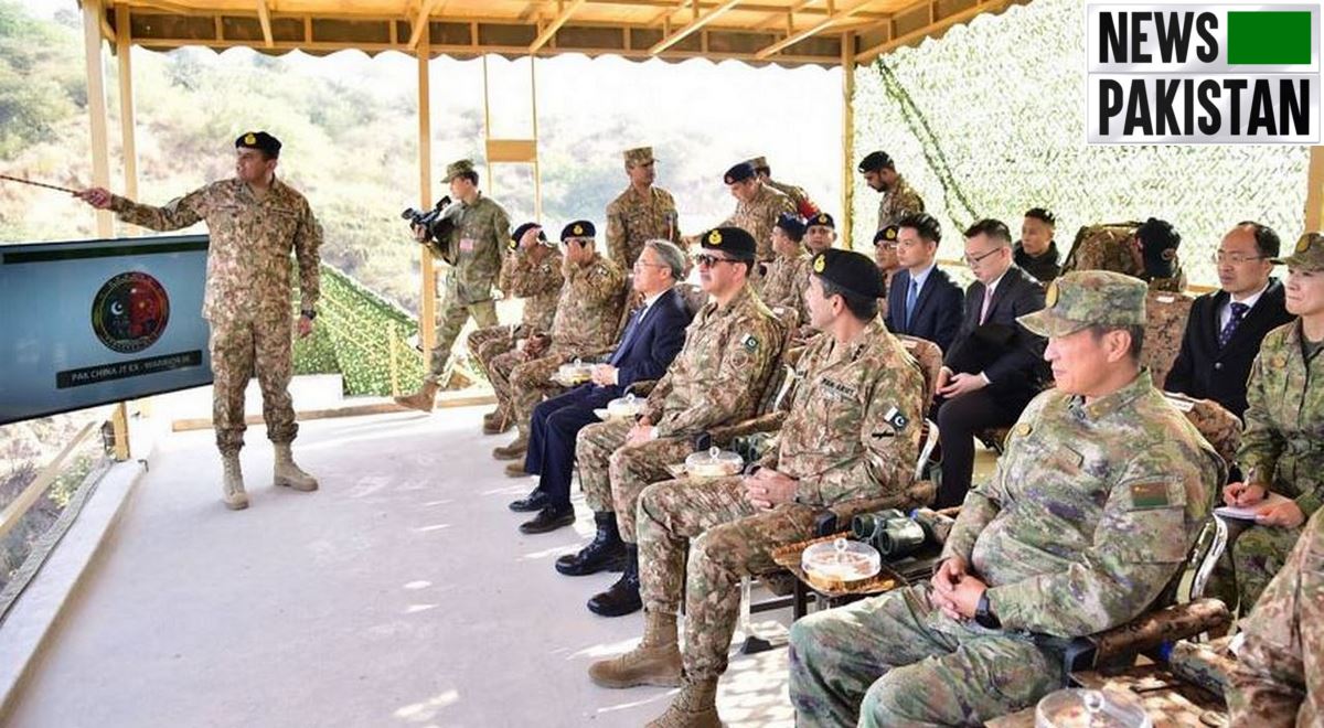 Warrior-IX Pakistan China Joint Exercises