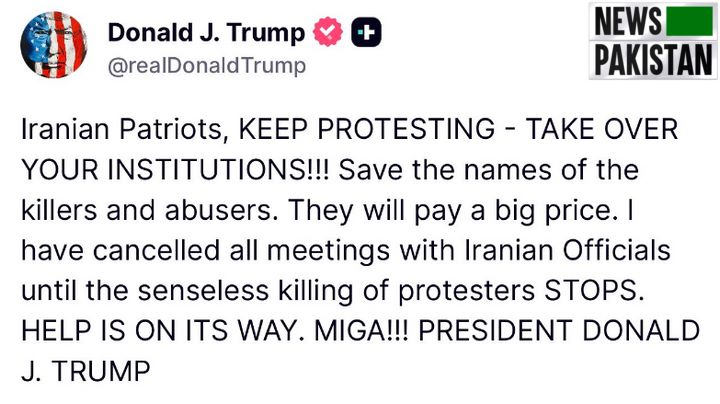 Iran Riots Trump
