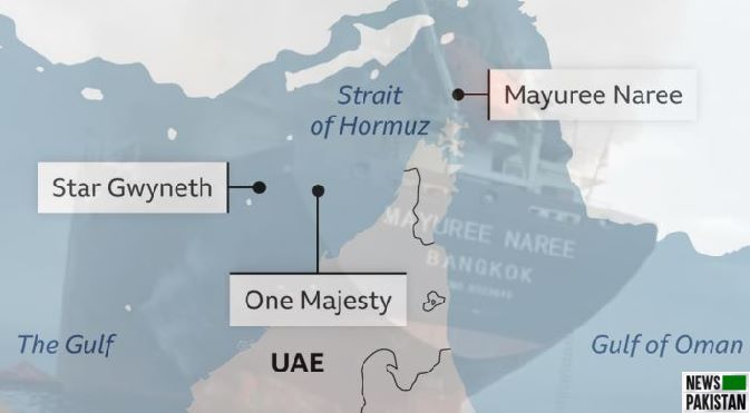 Iran US War three ships attacked