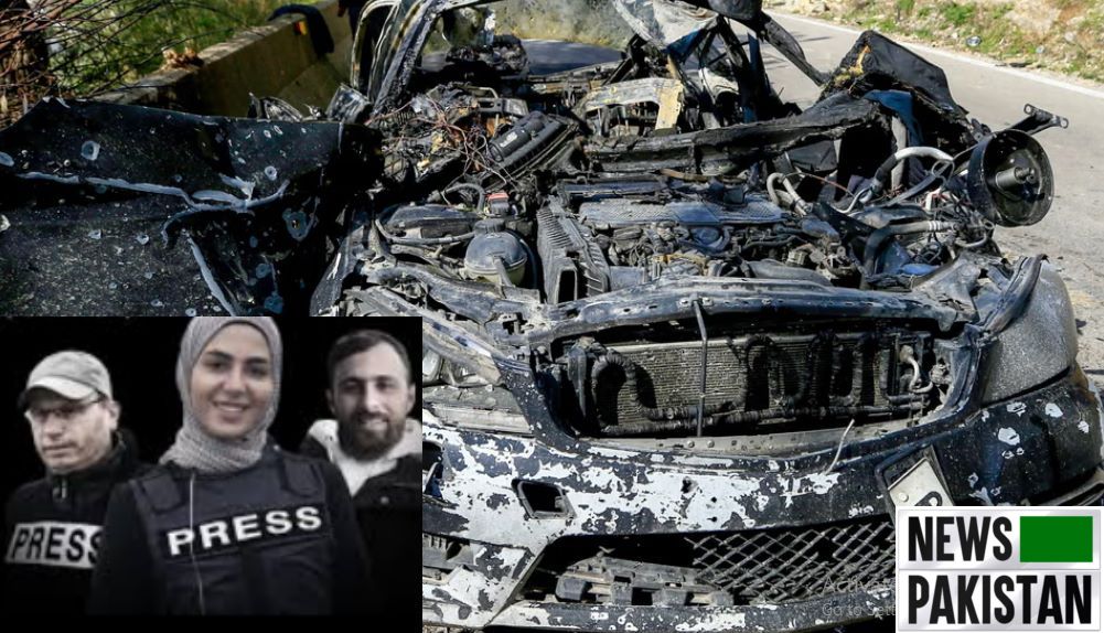 Lebanese journalists killed in Israeli strike