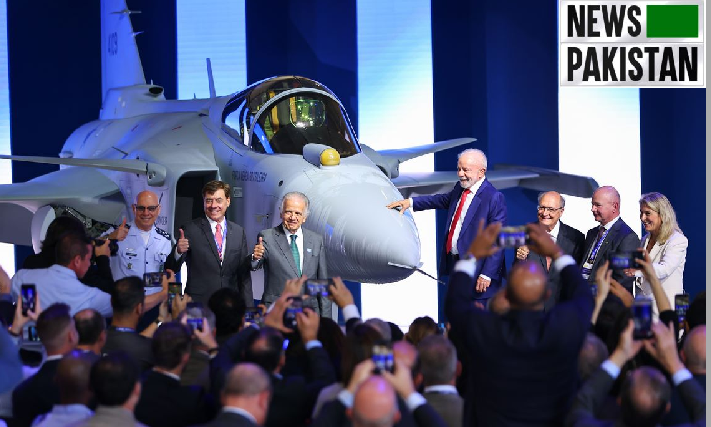 Gripen E Fighter produced in Brazil