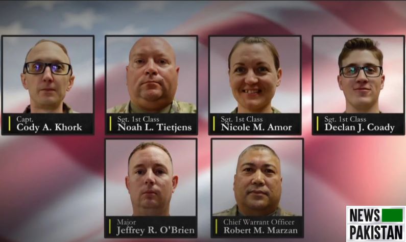 American Soldiers Killed in Kuwait by Irani missile