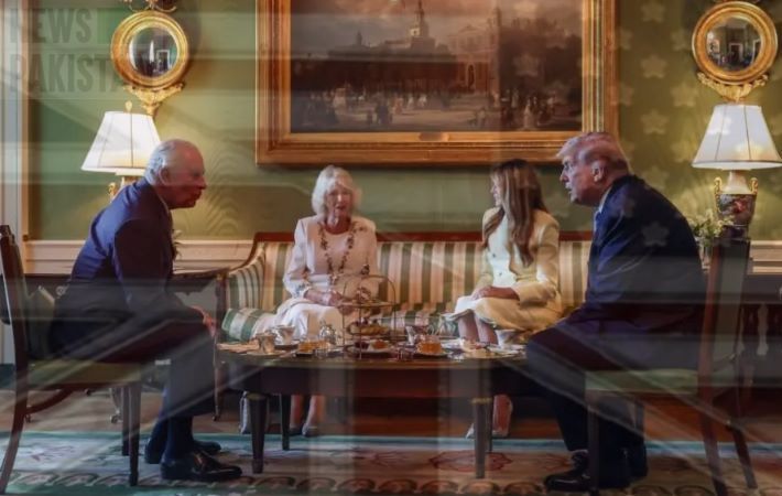 King Charles meet President Trump