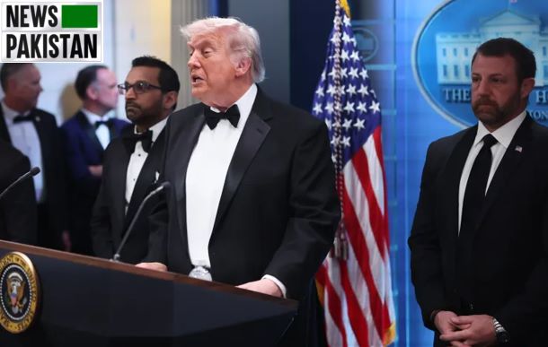 President Trump addressing a Presser after the firing incident at WH correspondents dinner 26 April 2026