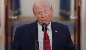 Trump Speaks to Nation about Iran US War