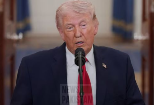 Trump Speaks to Nation about Iran US War