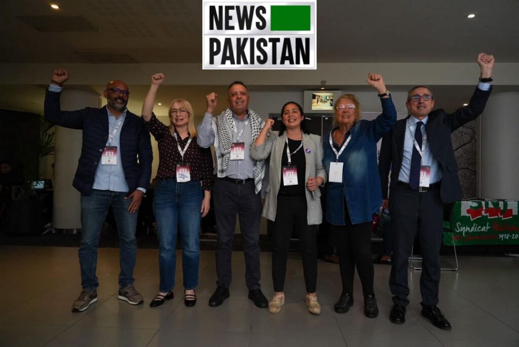 IFJ elects new president PFUJ delegation greets the new leadership